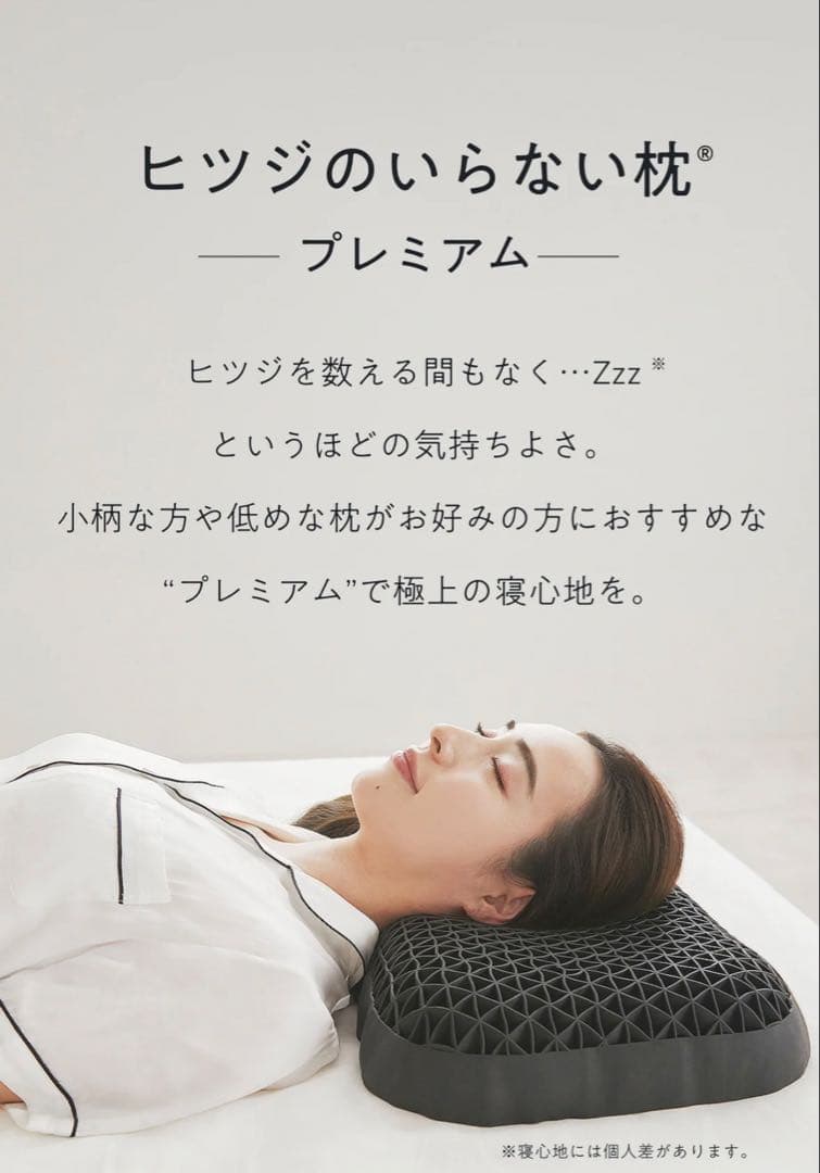 【新品未使用】ヒツジのいらない枕 プレミアム 予備カバー+1枚付き！