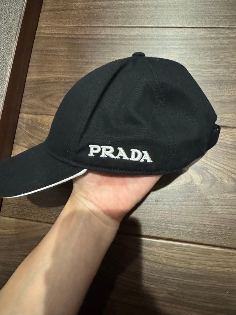 PRADA ブラック キャップ M 最終値下げ