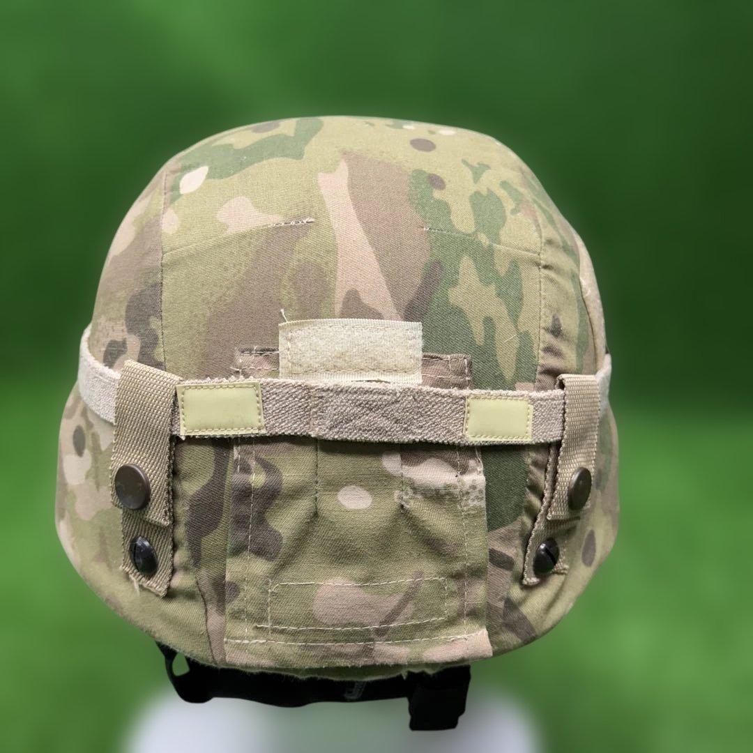 寶 米軍？マルチカム ヘルメット マウント付き アーミー サバゲー ミリタリー