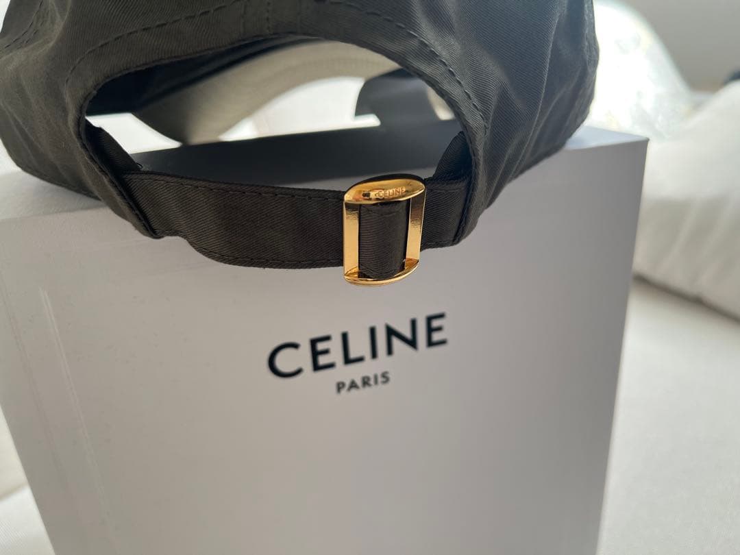 【CELINE】新品未使用／トリオンフ ベースボールキャップ