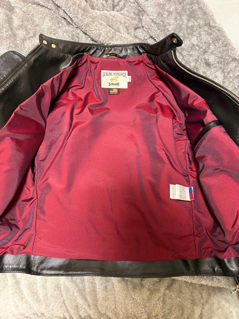 Schottホースハイドレザージャケット HORSE LEATHER 641XX