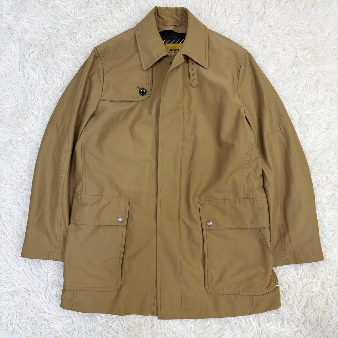 新品タグ付き！ケント × ハリスツイード 60/40クロス ミドル丈コート M