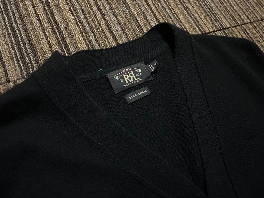 RRL ブラック カーディガン Mサイズ