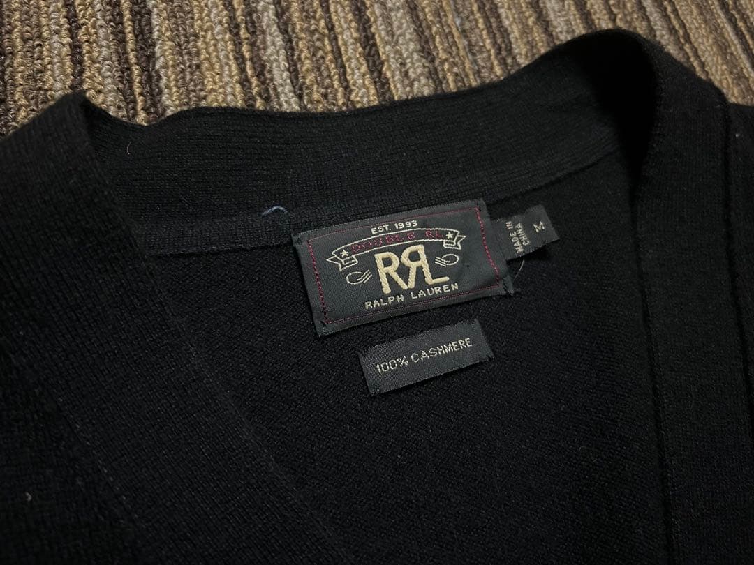 RRL ブラック カーディガン Mサイズ