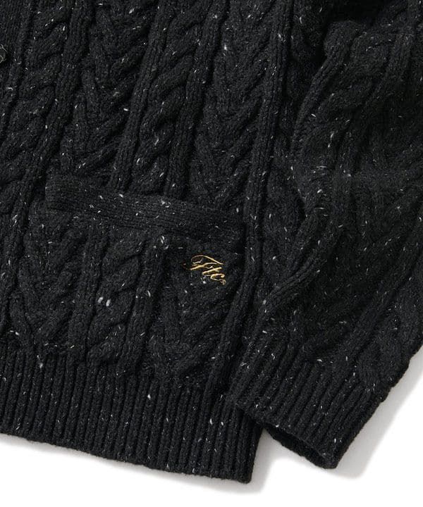 新品未使用 Mサイズ FTC CABLE KNIT CARDIGAN
