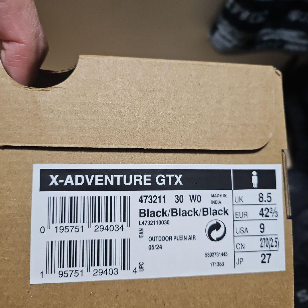 靴 SALOMON X-ADVENTURE GORE-TEX