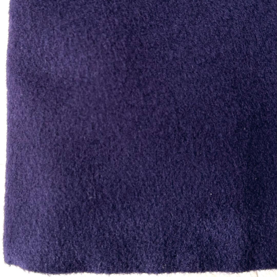 YVES SAINT LAURENT ベロア切替 ロングコート vintage