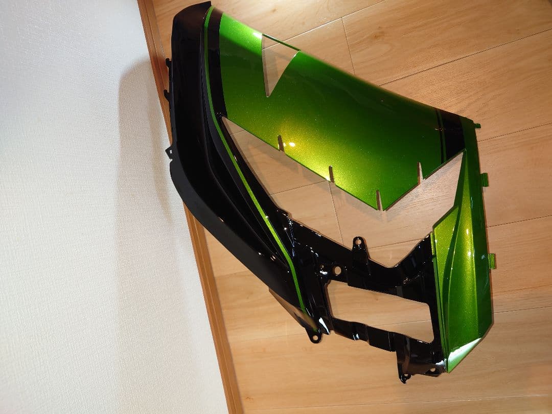 ZX14R サイドカウル グリーン/ブラック