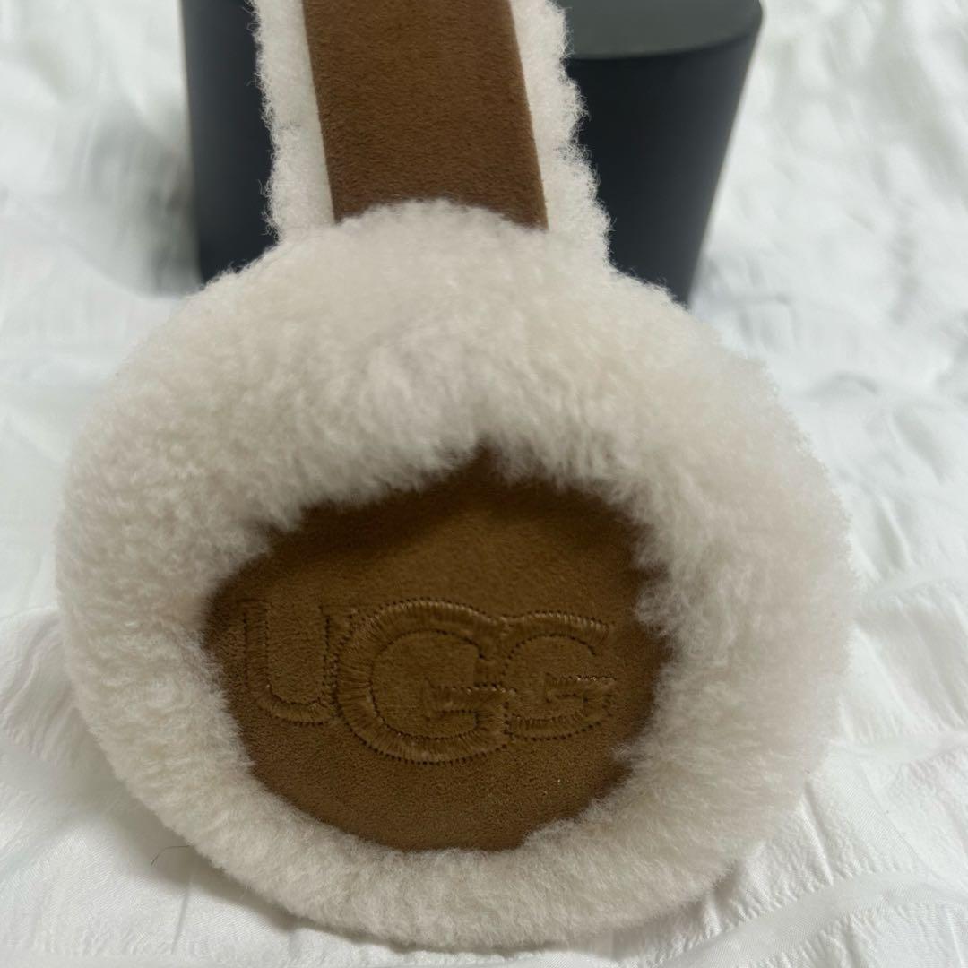 【本物・箱付き】UGG シープスキン イヤーマフ ベージュ