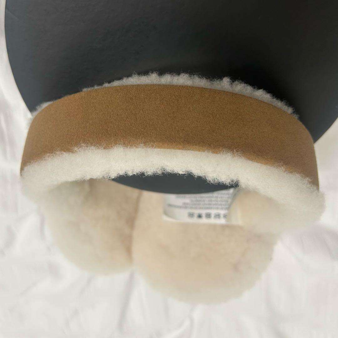 【本物・箱付き】UGG シープスキン イヤーマフ ベージュ