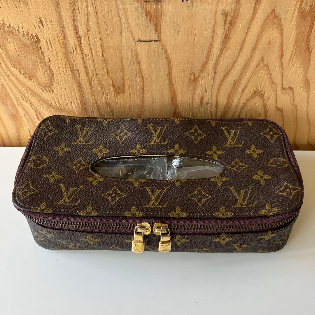 LOUIS VUITTON　ティッシュカバー　モノグラム　3678