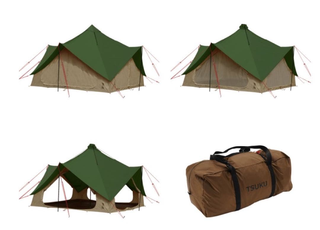 TSUKU-TSUKU BASE ＋ground sheet