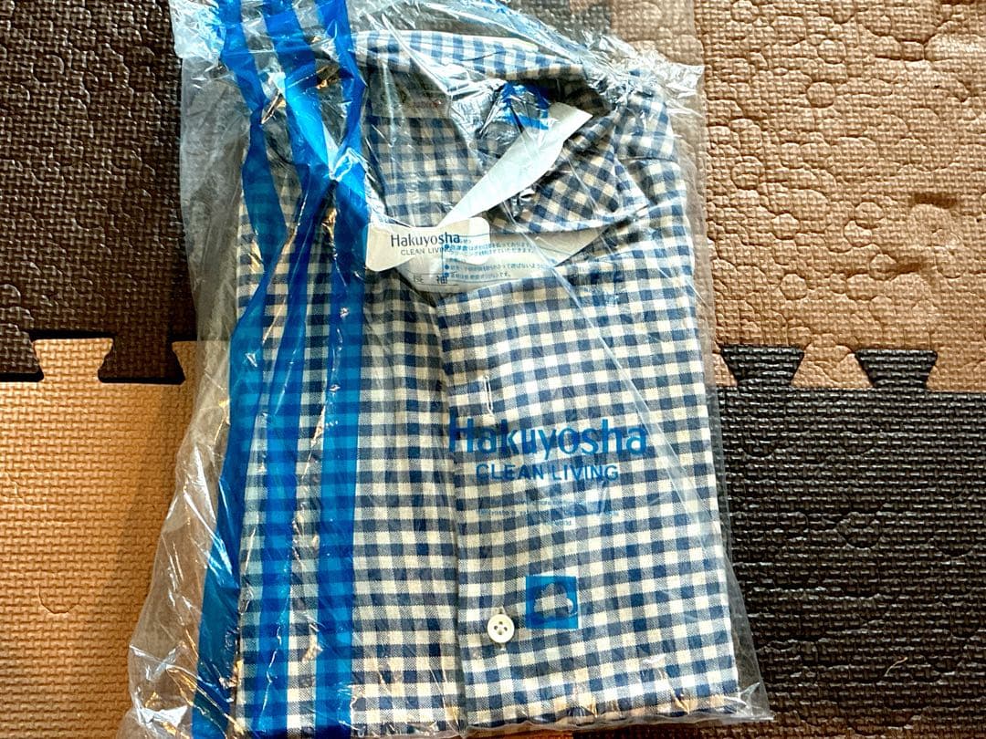 【ほぼ未使用】LUIGI BORRELLI Luxury VintageシャツL