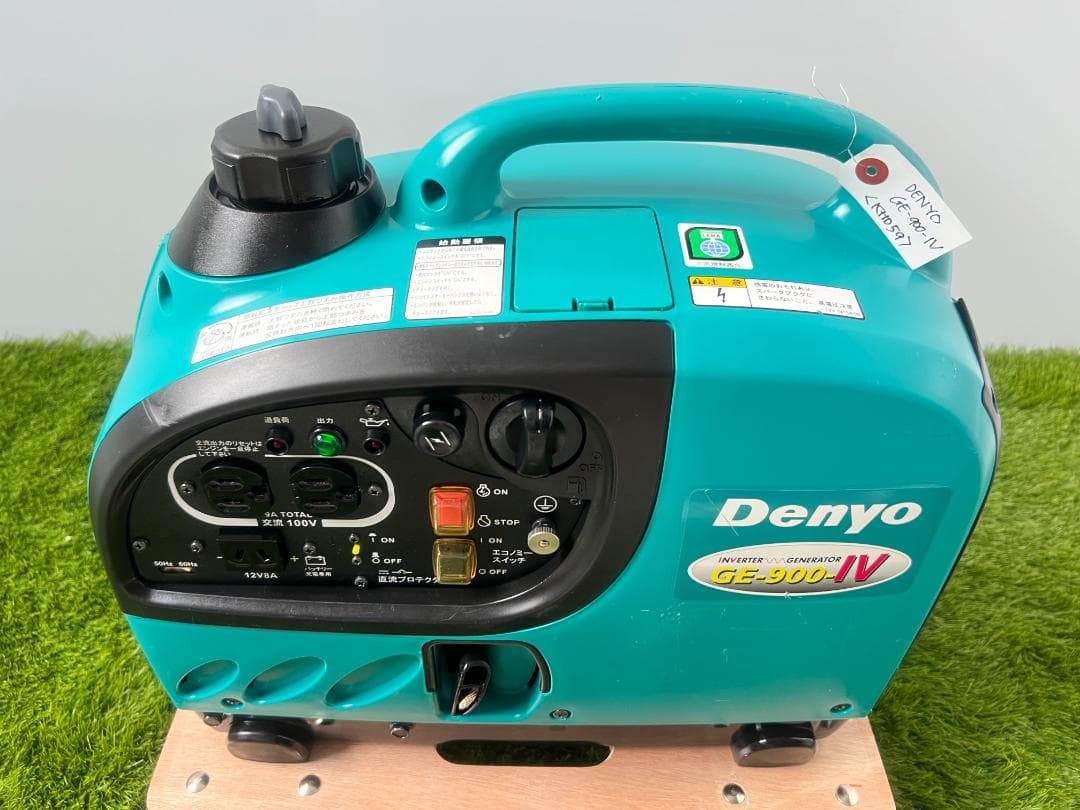 【動作良好・保証付】デンヨー 発電機 GE-900SS-IV★軽量★災害★ 59