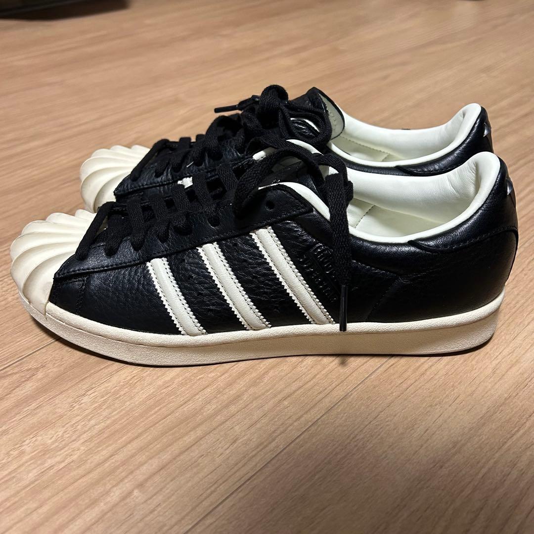 adidas × Thug Club SUPERSTAR ブラック 27cm