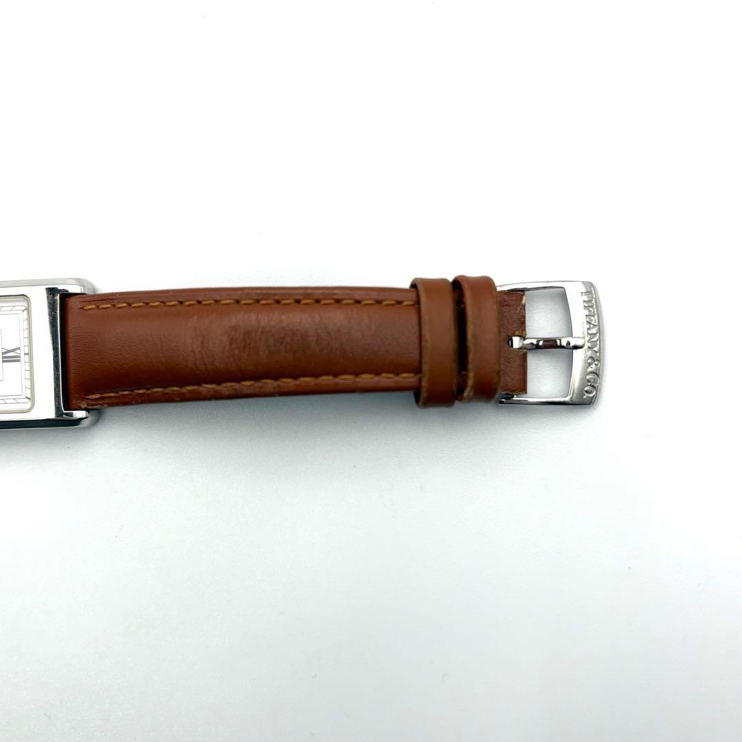 【良品・稼働品】ティファニー TIFFANY&CO クラシック レクタンギュラー