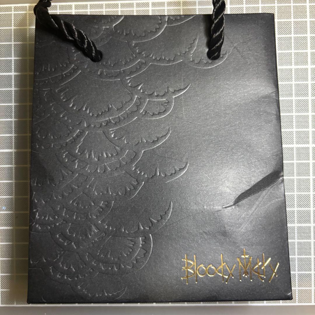 【新品•未使用】bloody mary ナットピアス ロンドンブルートパーズ