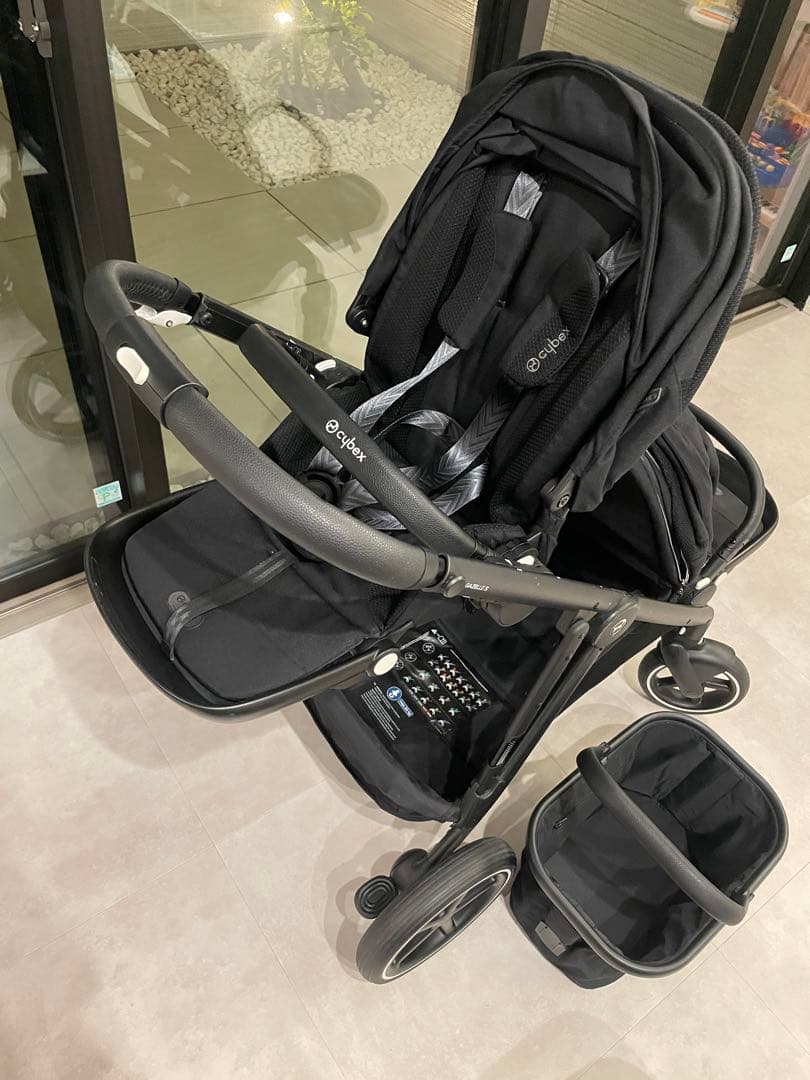Cybex Gazelle S ブラック 2シート＋バスケット付き