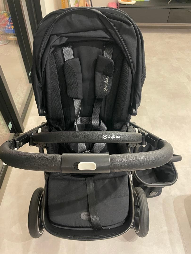 Cybex Gazelle S ブラック 2シート＋バスケット付き