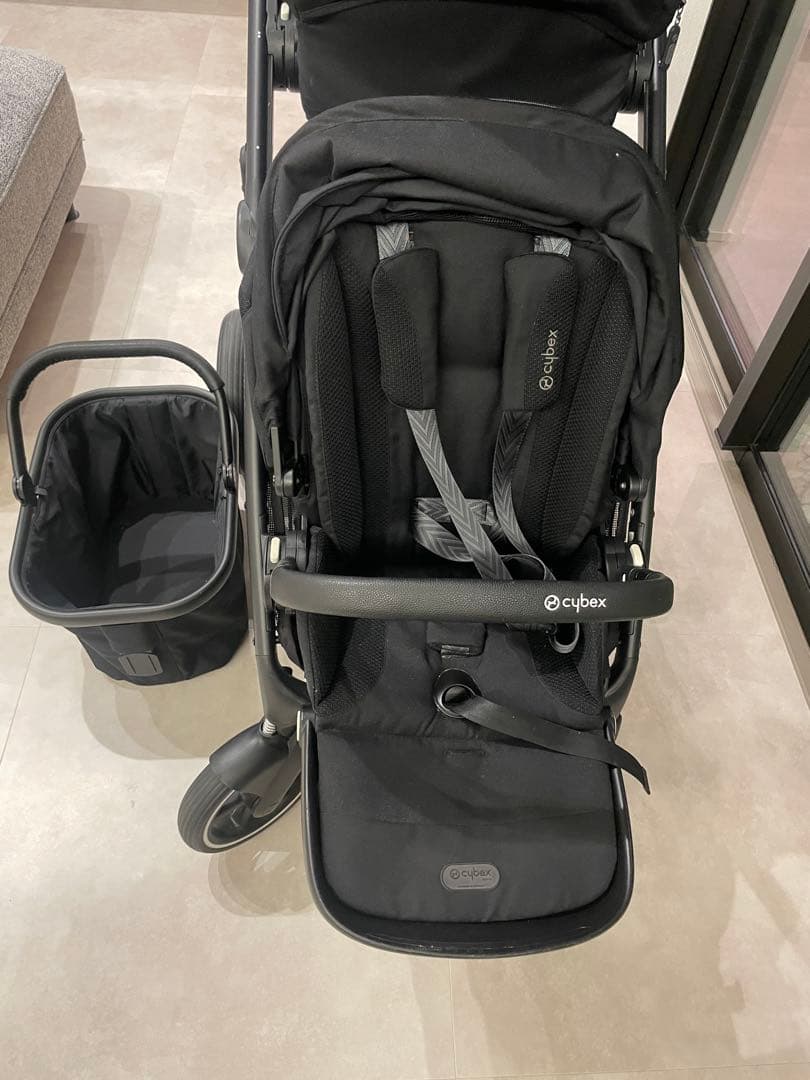 Cybex Gazelle S ブラック 2シート＋バスケット付き
