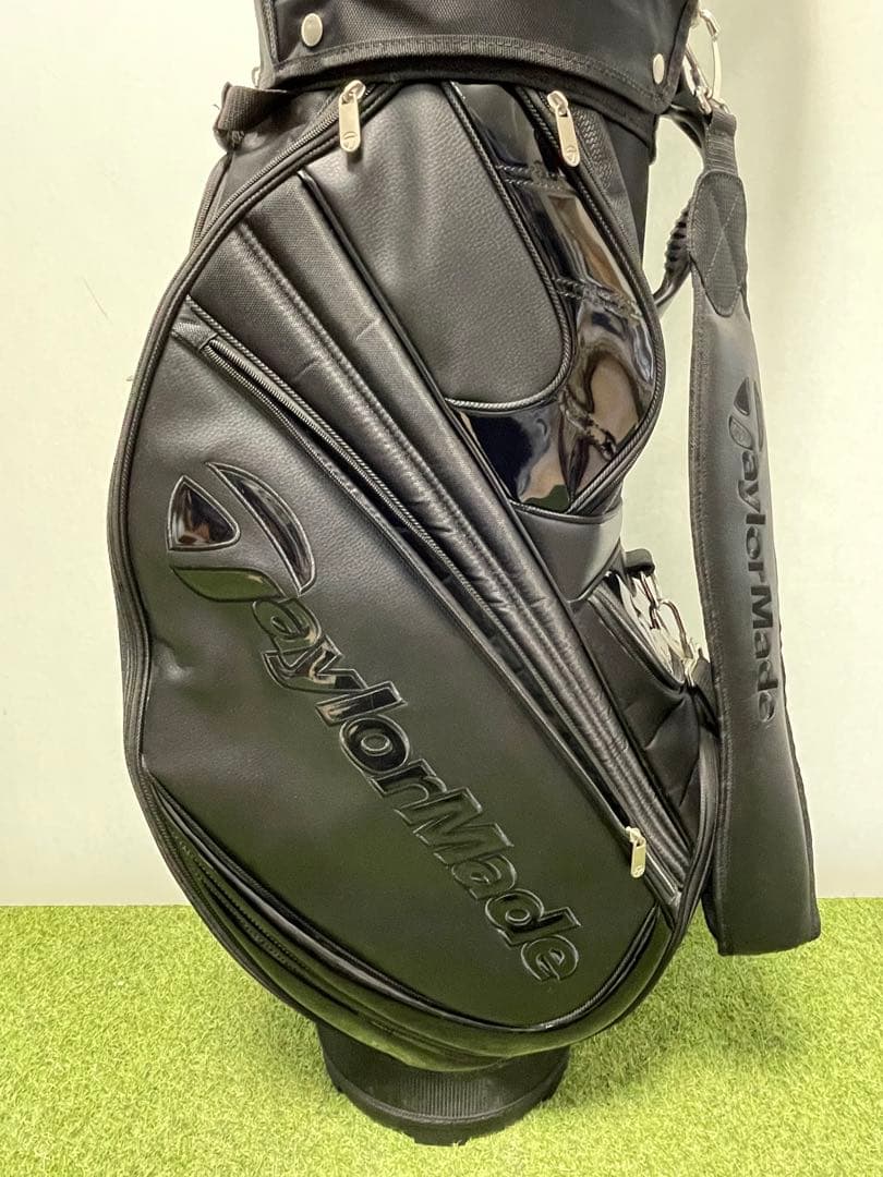 TaylorMade キャディバッグ ブラック ゴルフ テーラーメイド