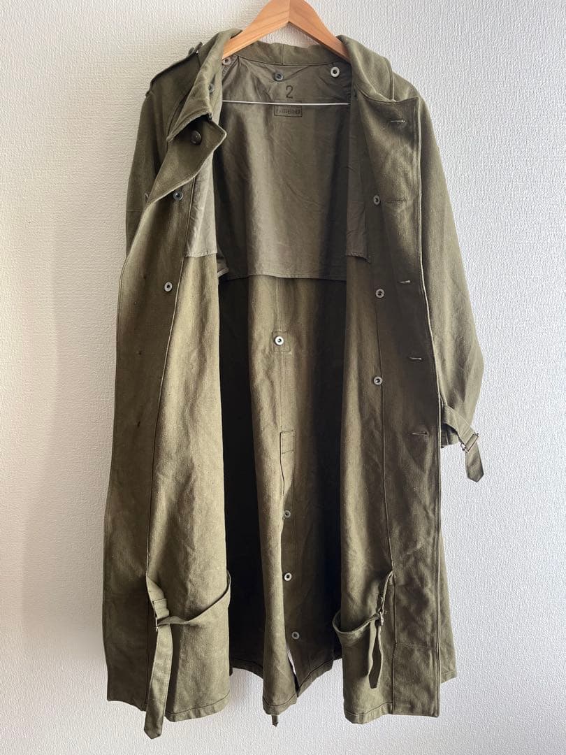 フランス軍 モーターサイクルコートm35 サイズ2