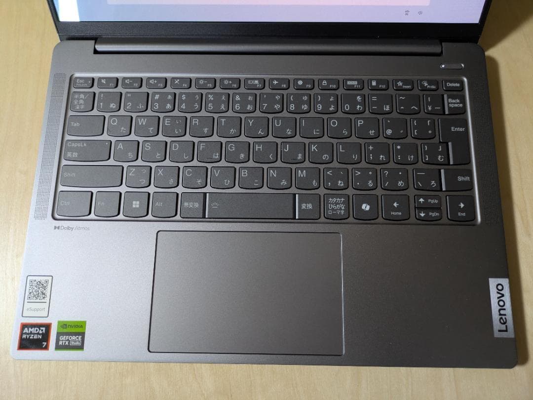 Lenovo ノートPC IdeaPad Pro5 Ryzen7 RTX 保証残