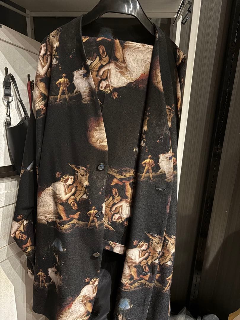 LAD musician 天使柄　セットアップ　ジャケットパンツ