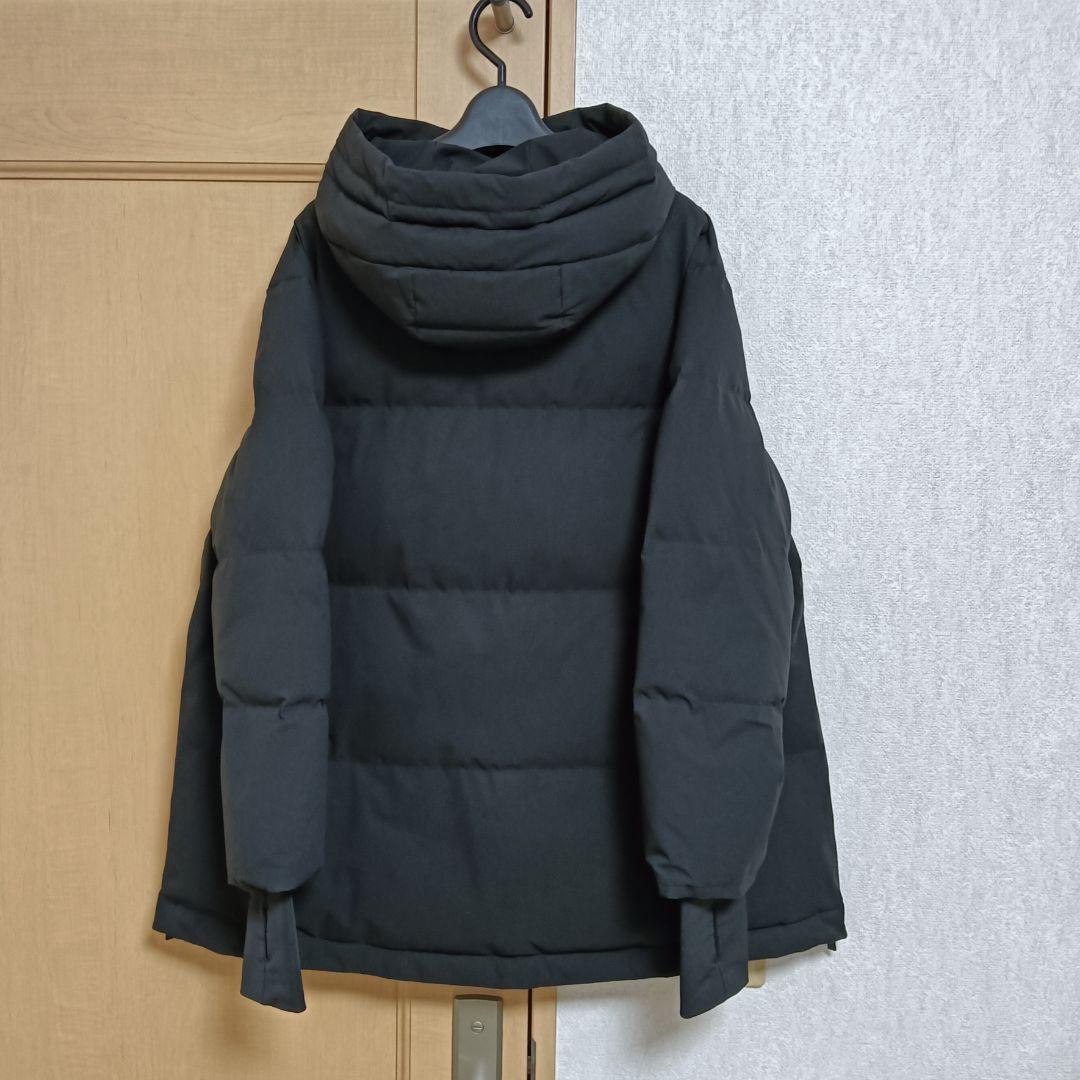 ナノユニバース　西川ダウン ソロテックス Aラインダウン　BLACK　Sサイズ