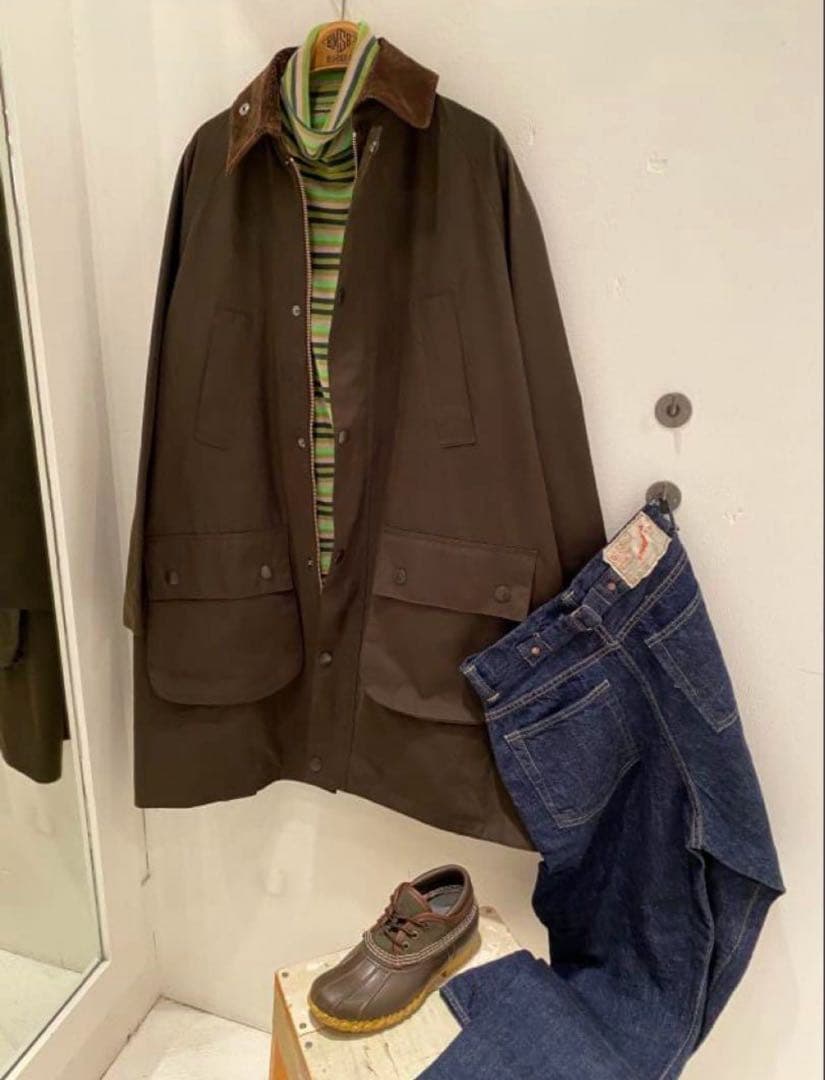 ジャケット・アウター Barbour BEAMS BOY Balvenie Jacket OLIVE