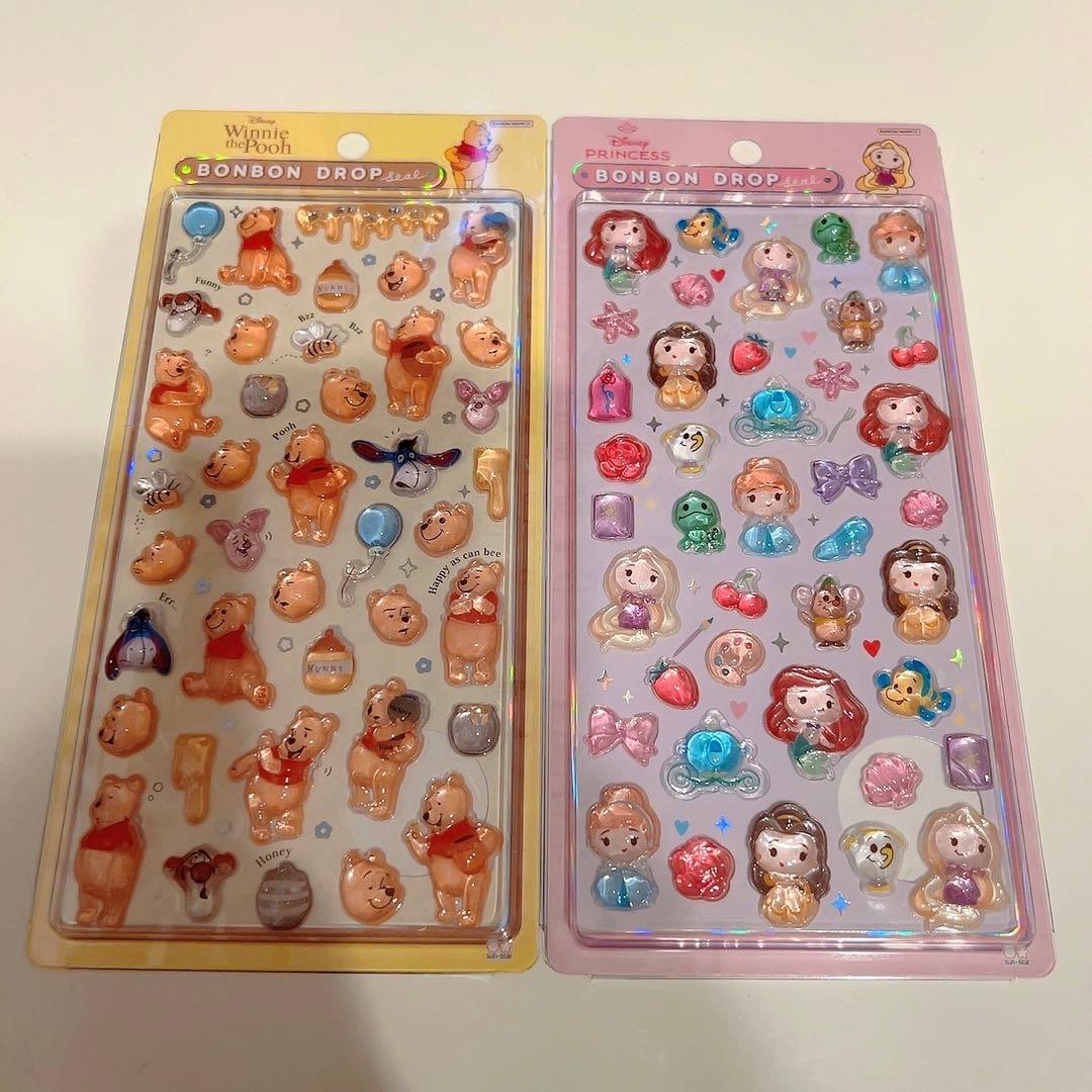 国内正規品 ディズニー ボンボンドロップシール 第2弾 全種 セット