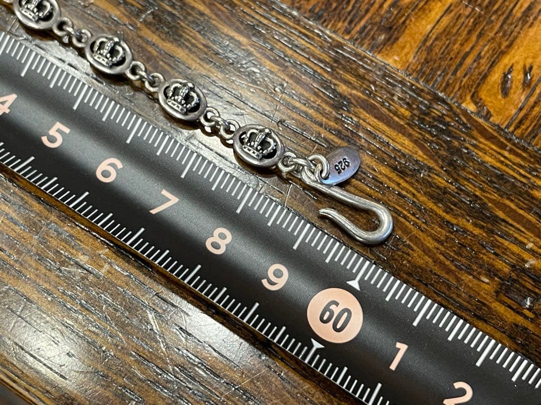 ジャスティンデイビス、シルバーネックレス60cm