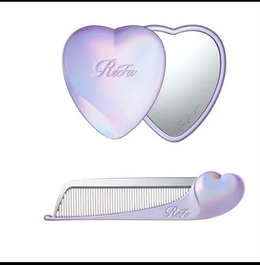 ReFa ハートコーム アイラ & ハートミラー シルキーパープル