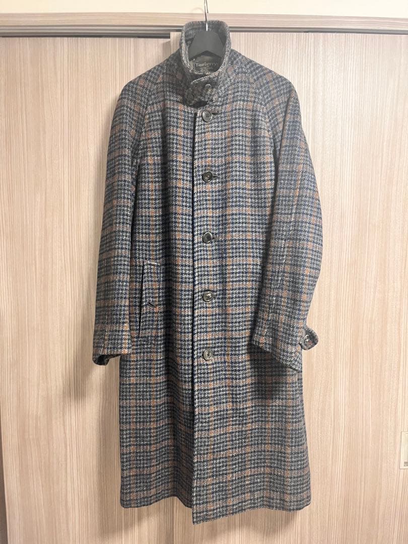 co　希少vintage　Burberry ウールステンカラーコート