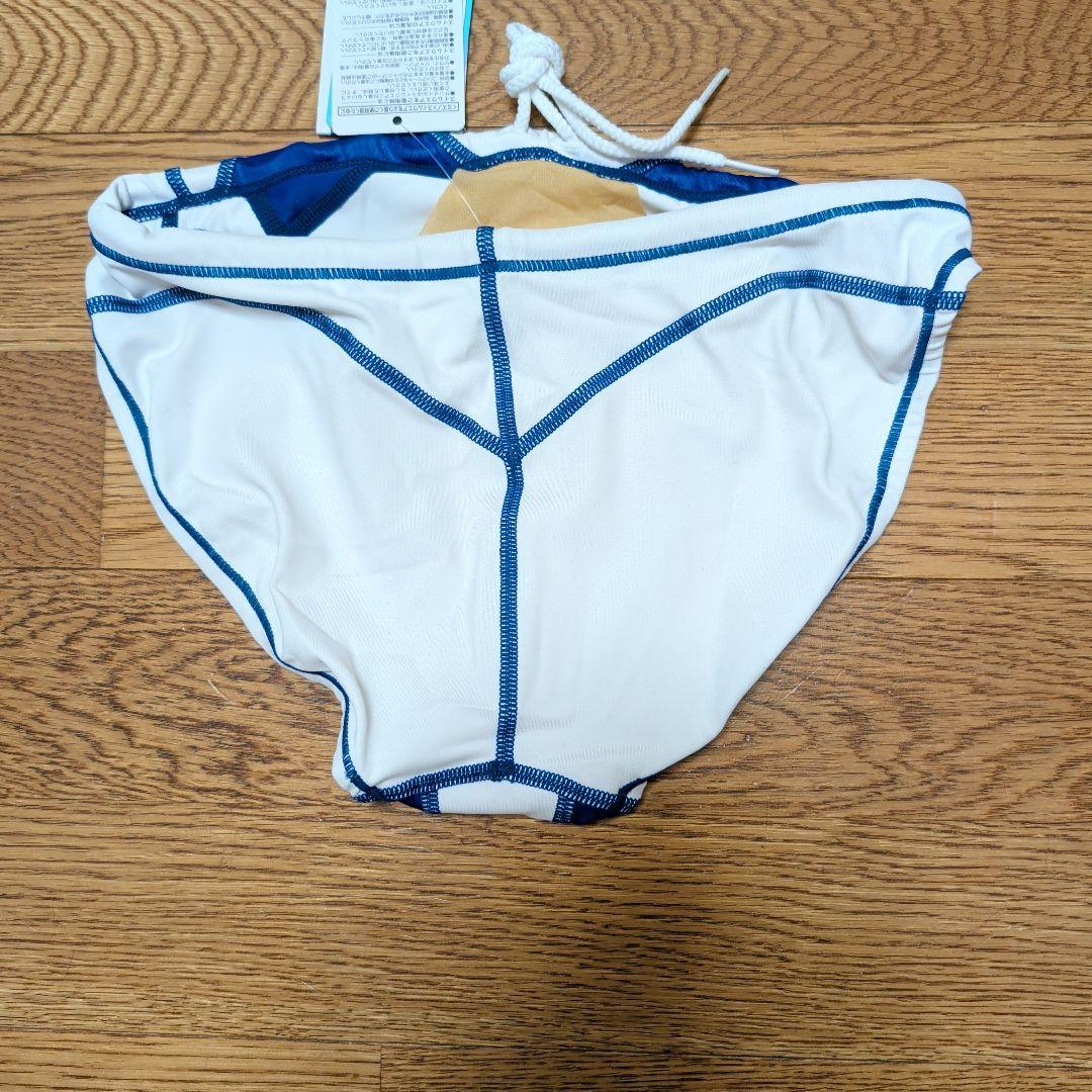 Mizuno 競泳水着 ホワイト/ブルー
