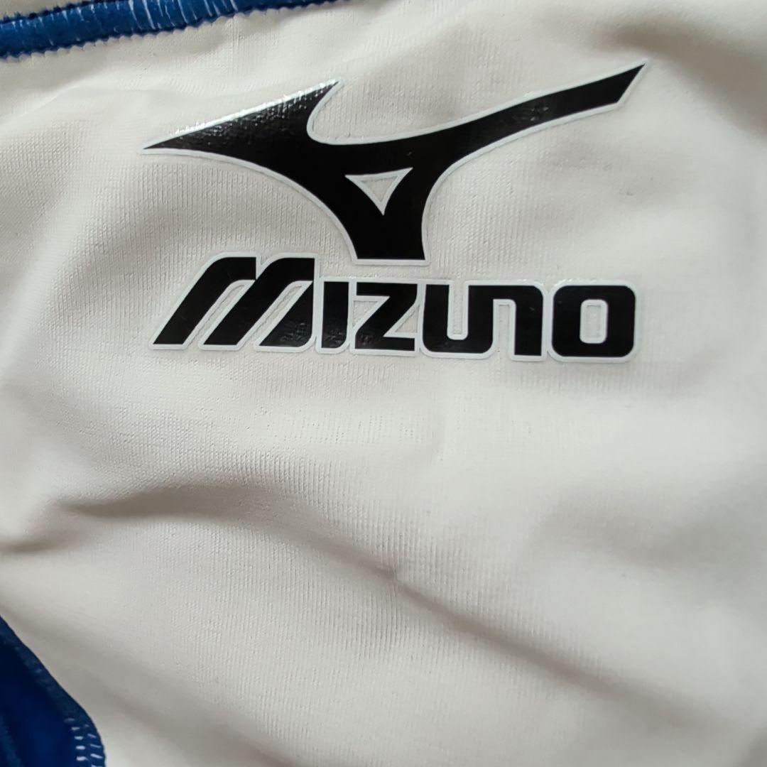 Mizuno 競泳水着 ホワイト/ブルー