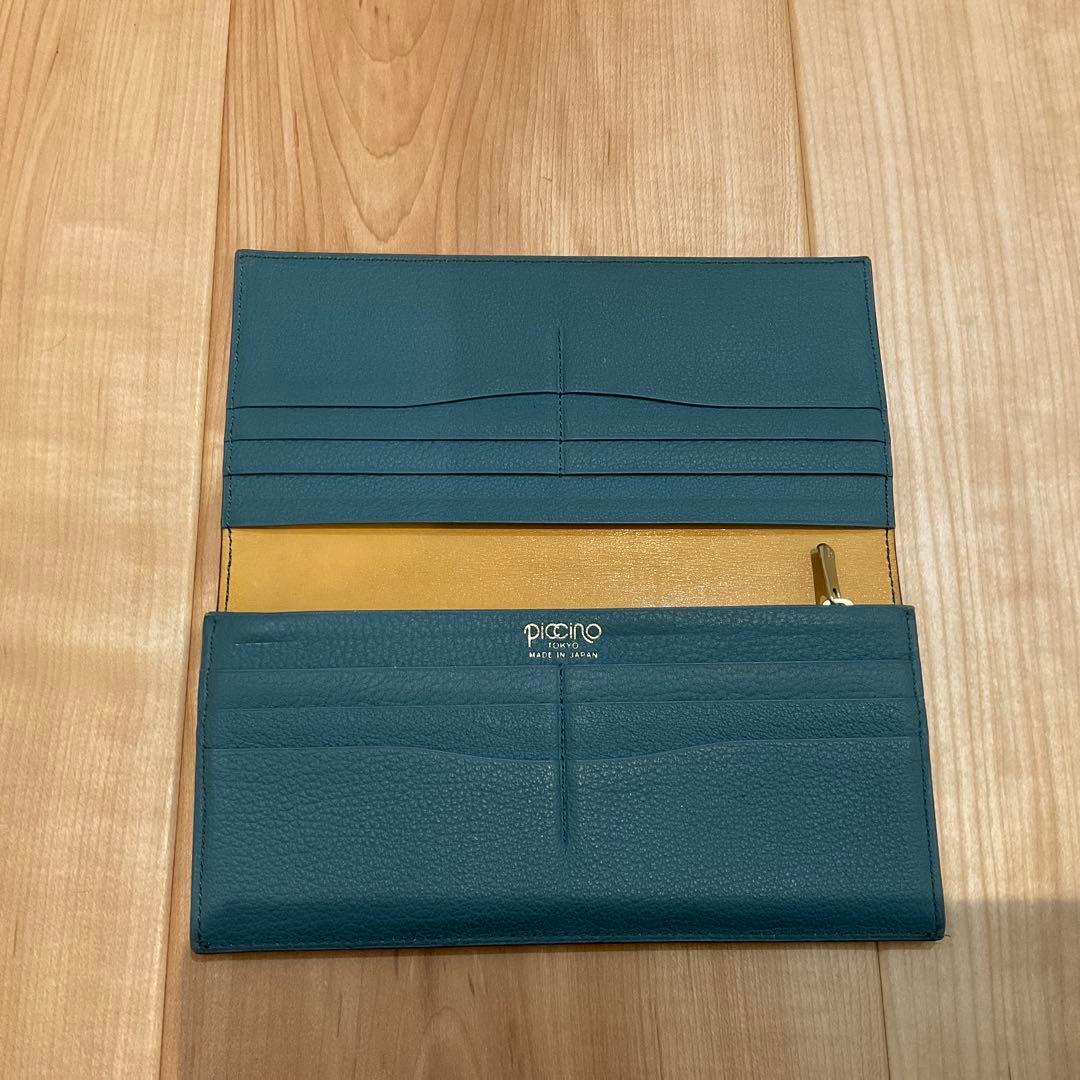 ピッチーノPiccino 長財布　ブルー