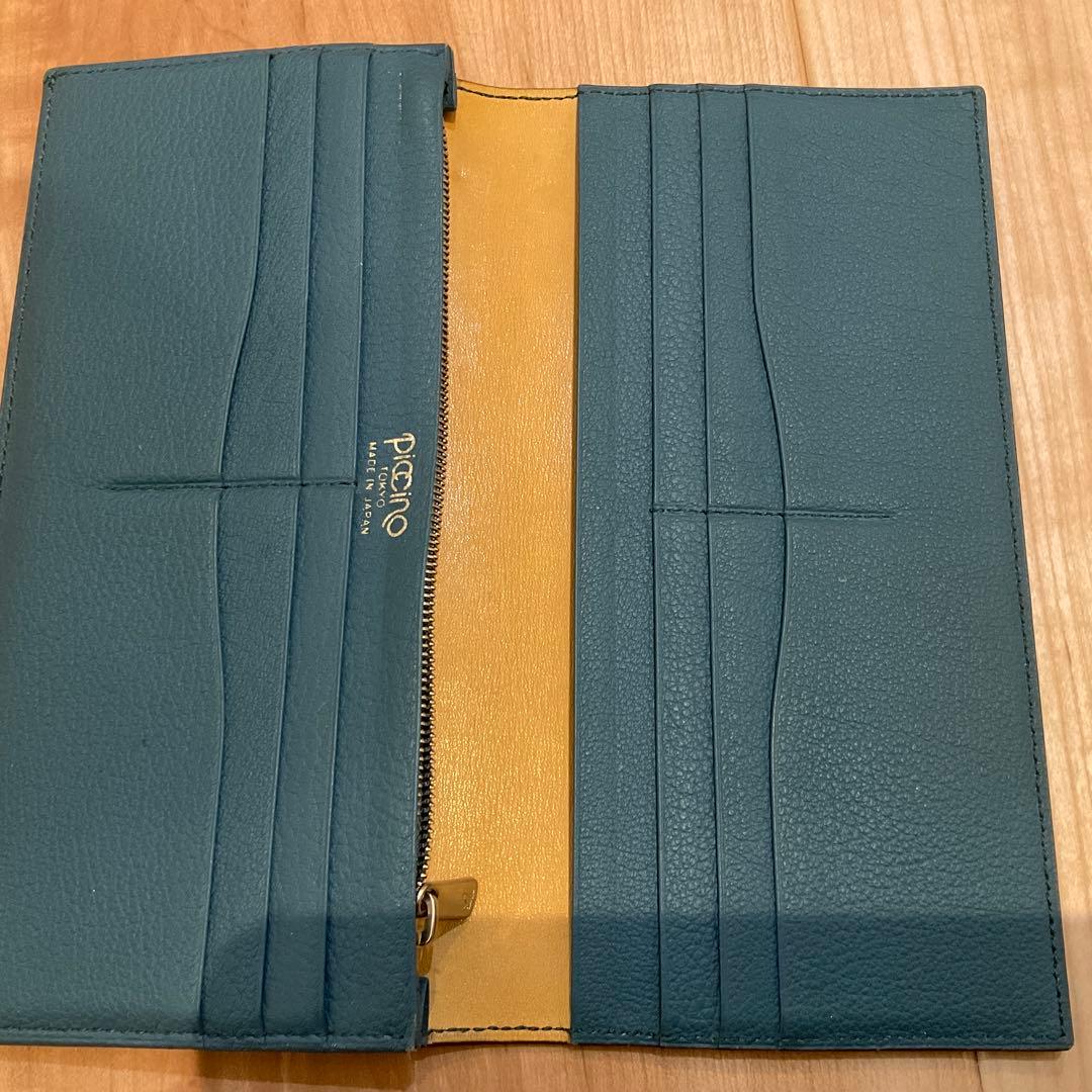 ピッチーノPiccino 長財布　ブルー