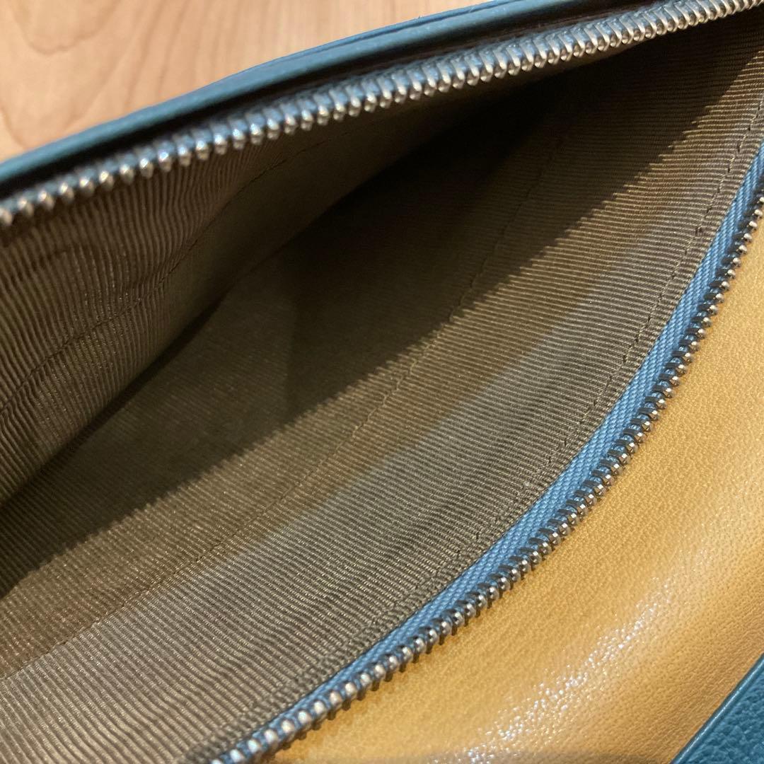 ピッチーノPiccino 長財布　ブルー