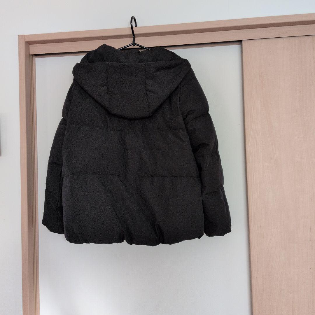 新品未使用 　クチュールブローチ【冬の名品・撥水】愛されダウン　黒　М