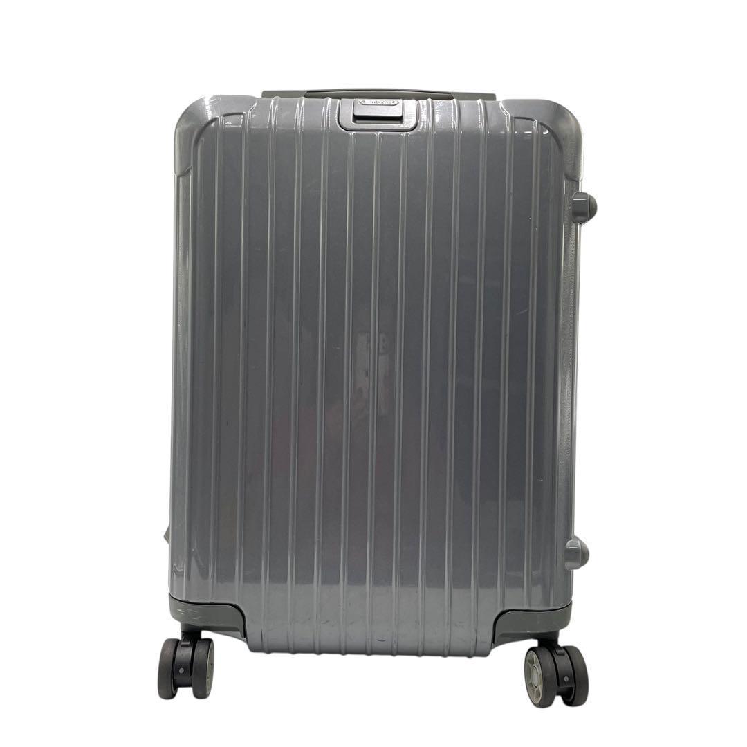 廃盤✨リモワ サルサデラックス 4輪 キャリーケース グレー機内持ち込可 33L