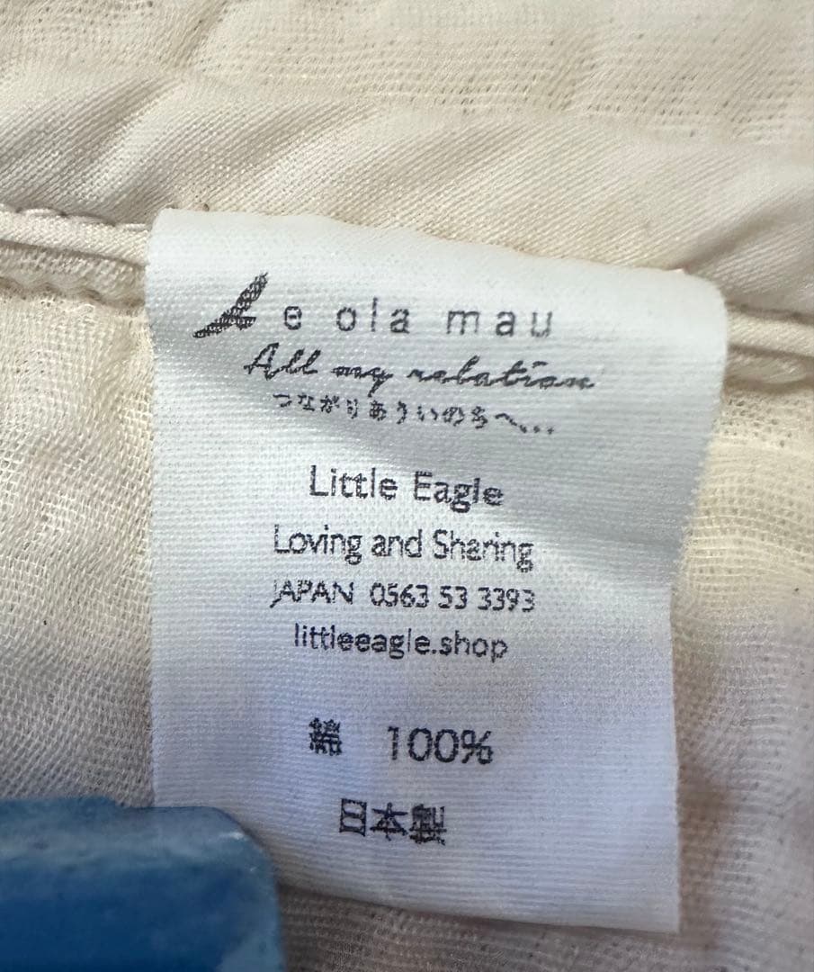 little eagle リトルイーグル　コート ガウン 羽織り　コットン
