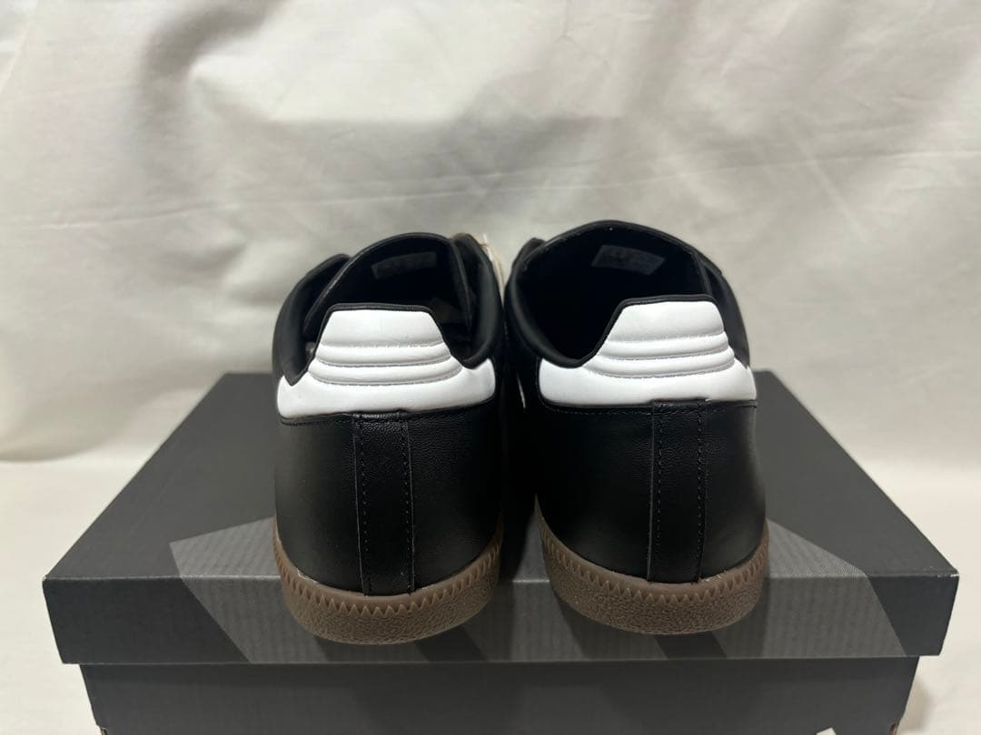 adidas samba leather black 27.5 サンバ レザー