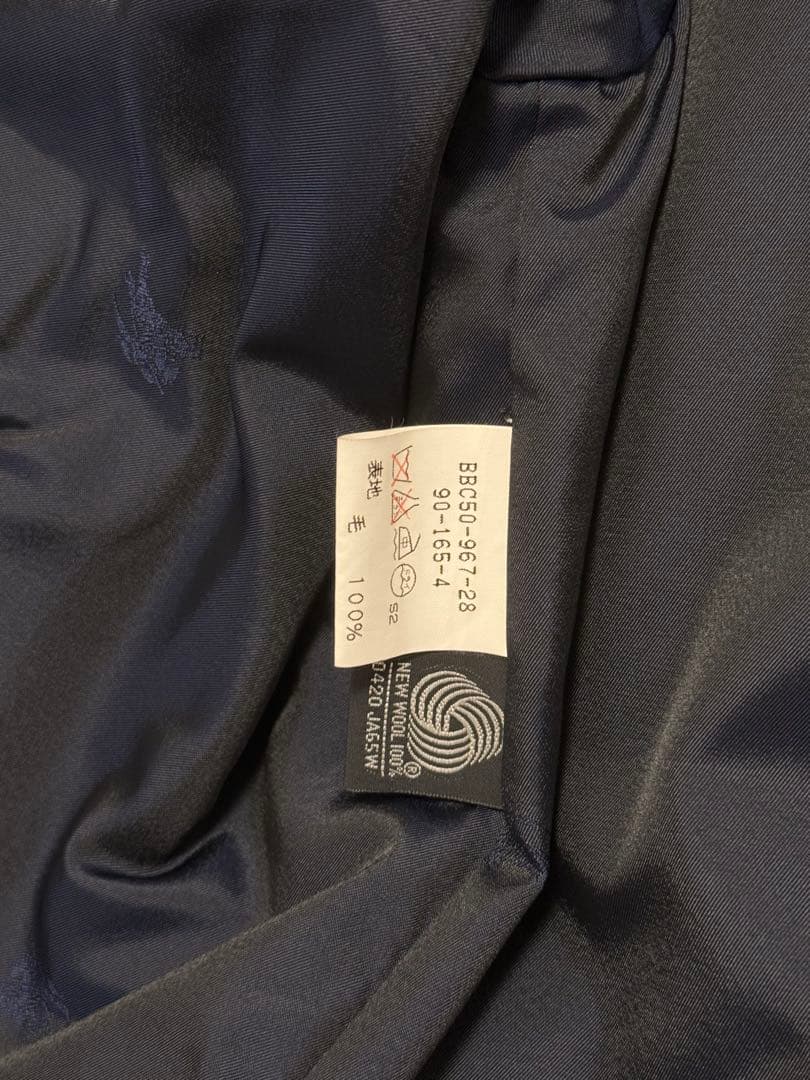 美品 1970〜80s Burberry's ネイビー ステンカラーコート