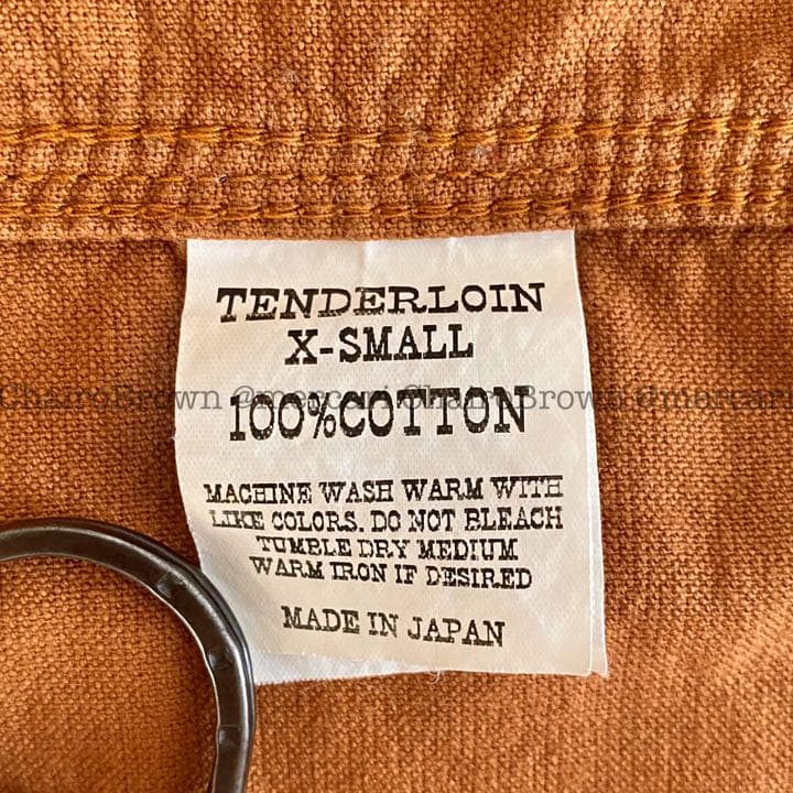 に*ー様 TENDERLOIN T-LABOR SHIRT シャモアクロス シャ