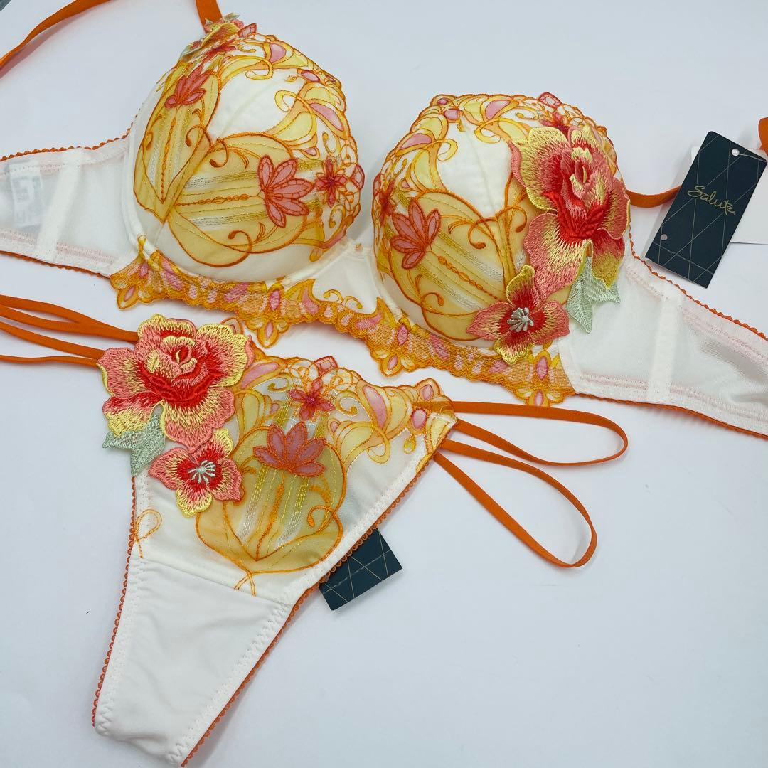 ワコール サルート　Wacoal Salute ブラ&ソングセットE75L