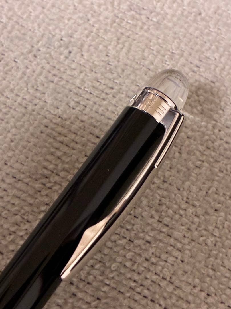 ◾️美品◾️モンブランスターウォーカー ボールペン◾️ミッドナイトブラック◾️新リフィル