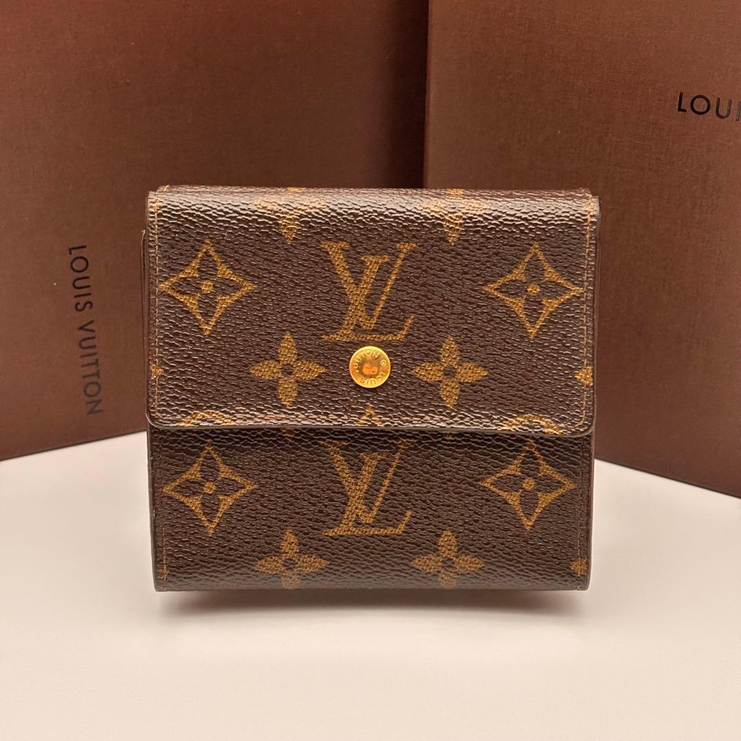 ✨鑑定済み✨ルイヴィトン モノグラム✨ポルトフォイユ エリーズ 三つ折り財布