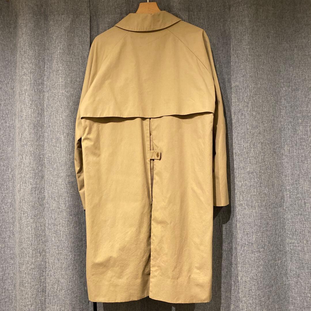 YAECA ヤエカ　ステンカラーコート　32 ベージュ カーキ　S
