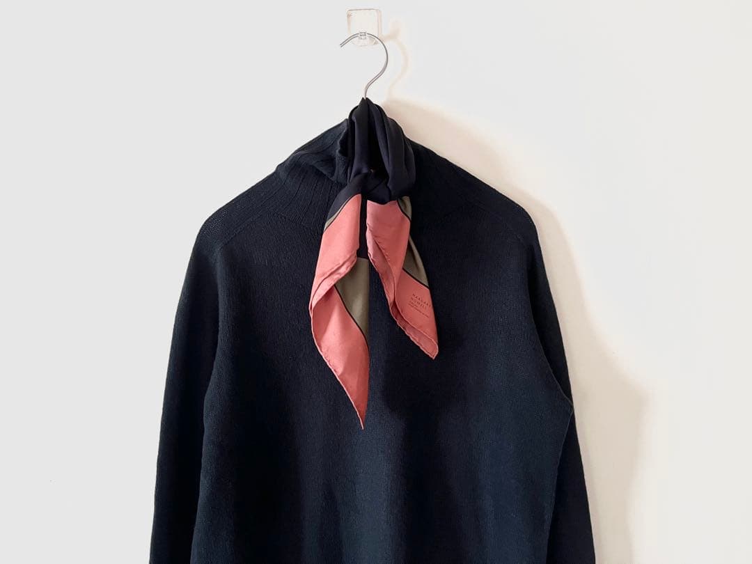 マーガレットハウエル 最高級スコティッシュカシミヤ100%タートルニット美品